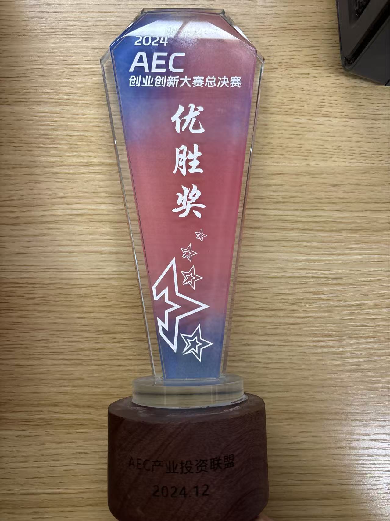 2024 AEC Entrepreneurship and Innovation Competition Excellence Award