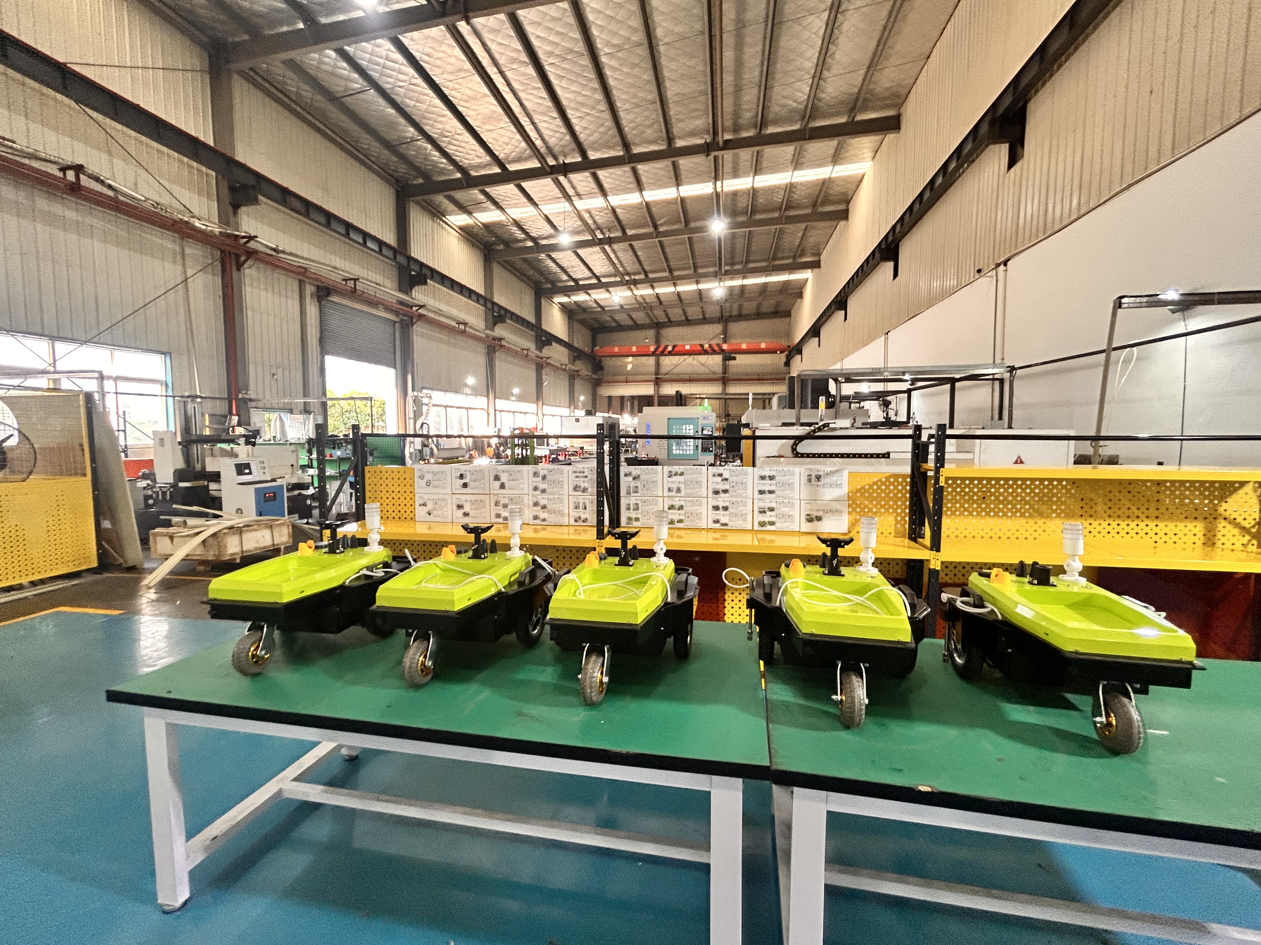 Robot equipment lineup