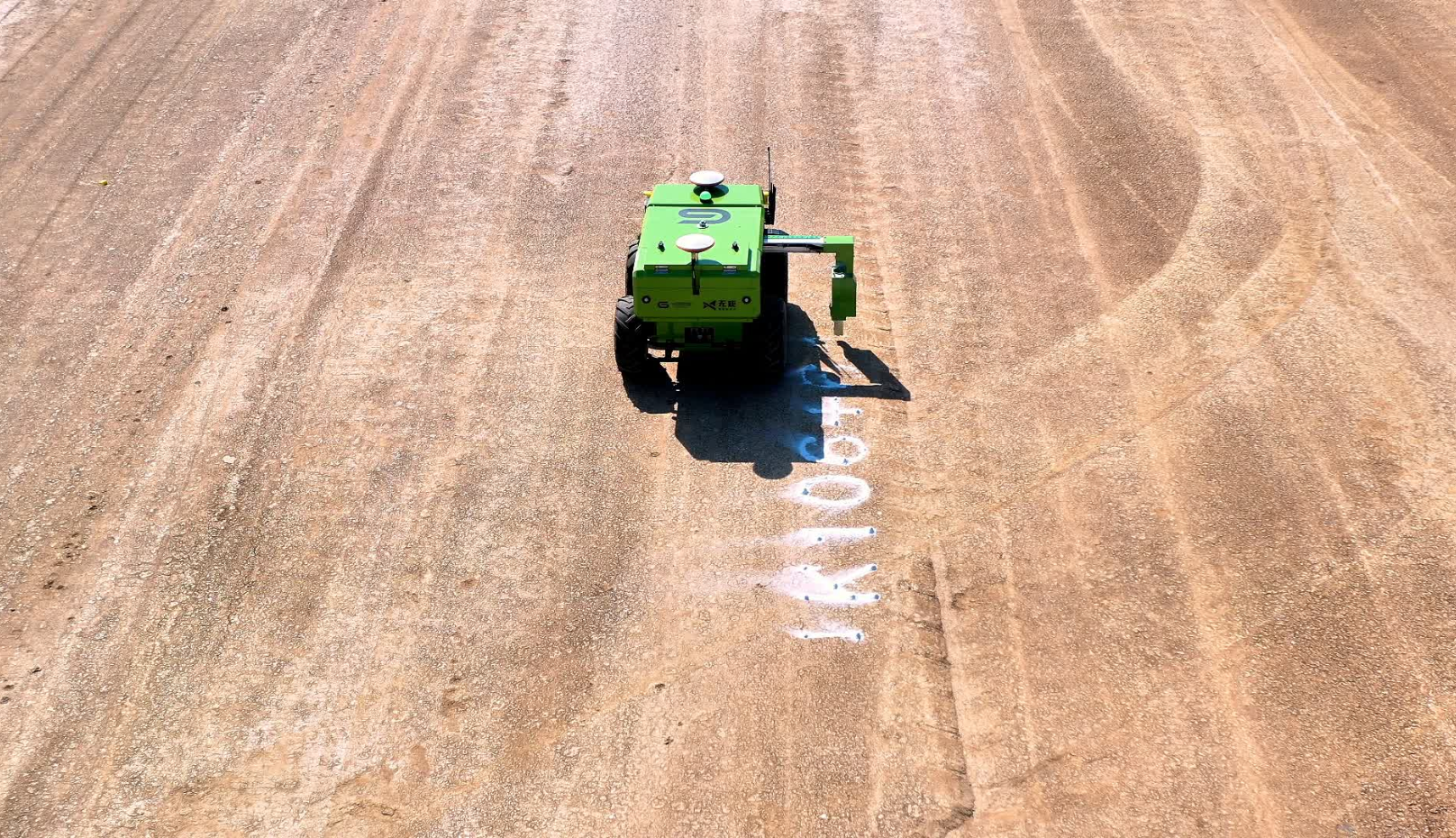 Stake number marking
