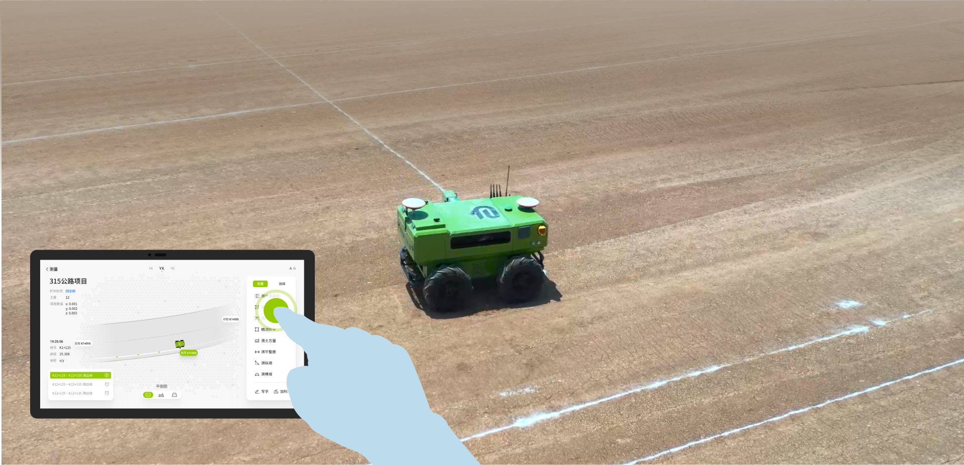 Fully automatic complex measurement tasks